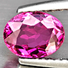 Natural Pink Tourmaline 1.21 Ct. Oval Shape 7.5 x 5.8 Mm Gemstone from Nigeria