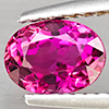 Natural Pink Tourmaline 1.29 Ct. Oval Shape 7.4 x 5.4 Mm Gemstone from Nigeria