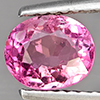 Natural Pink Tourmaline 1.14 Ct. Oval Shape 7 x 6 Mm Gemstone from Nigeria