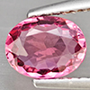 Natural Pink Tourmaline 1.03 Ct. Oval Shape 7.6 x 6 Mm Gemstone from Nigeria