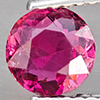 Natural Pink Tourmaline 1.03 Ct. Round Shape 6 Mm Gemstone from Nigeria
