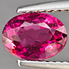 Natural Pink Tourmaline 1.29 Ct. Oval Shape 7.8 x 5.8 Mm Gemstone from Nigeria