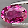 Natural Pink Tourmaline 1.16 Ct. Oval Shape 8.4 x 5.5 Mm Gemstone from Nigeria