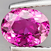 Natural Pink Tourmaline 1.05 Ct. Oval Shape 7 x 5.5 Mm Gemstone from Nigeria