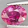 Natural Pink Tourmaline 1.30 Ct. Oval Shape 8 x 6.2 Mm Gemstone from Nigeria