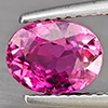 Natural Pink Tourmaline 1.63 Ct. Oval Shape 8.1 x 6.4 Mm Gemstone from Nigeria