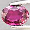 Natural Pink Tourmaline 0.91 Ct. Oval Shape 7.6 x 5.6 Mm Gemstone from Nigeria