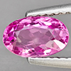 Natural Pink Tourmaline 1.06 Ct. Oval Shape 7.8 x 4.8 Mm Gemstone from Nigeria