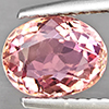 Natural Pink Tourmaline 1.46 Ct. Oval Shape 8.2 x 6.4 Mm Gemstone from Nigeria