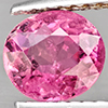 Natural Pink Tourmaline 1.23 Ct. Oval Shape 6.8 x 6.2 Mm Gemstone from Nigeria