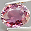 Natural Pink Tourmaline 1.48 Ct. Oval Shape 8.2 x 6.6 Mm Gemstone from Nigeria