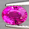 Natural Pink Tourmaline 1.20 Ct. Oval Shape 7.1 x 5.3 Mm Gemstone from Nigeria