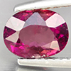 Natural Pink Tourmaline 1.32 Ct. Oval Shape 7.8 x 5.9 Mm Gemstone from Nigeria