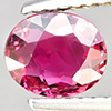 Natural Pink Tourmaline 1.03 Ct. Oval Shape 7 x 5.7 Mm Gemstone from Nigeria