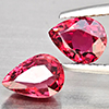 Natural Pink Tourmaline 1.75 Ct. 2 Pcs Pear Shape 7.1 x 5.6 Mm Gemstone from Nigeria