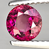 Natural Pink Tourmaline 1.10 Ct. Round Shape 6.1 Mm Gemstone from Nigeria