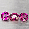 Natural Pink Tourmaline 2.22 Ct. 3 Pcs Mixed Shape Gemstone from Nigeria