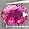 Natural Pink Tourmaline 1.53 Ct. Oval Shape 7.8 x 6.1 Mm Gemstone from Nigeria