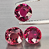 Natural Pink Tourmaline 2.53 Ct. 3 Pcs Mixed Shape Gemstone from Nigeria