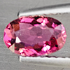 Natural Pink Tourmaline 0.92 Ct. Oval Shape 7.6 x 4.9 Mm Gemstone from Nigeria