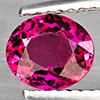 Natural Pink Tourmaline 1.16 Ct. Oval Shape 7 x 6 Mm Gemstone from Nigeria