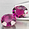 Natural Pink Tourmaline 2.46 Ct. 3 Pcs Oval Shape 6.7 x 5.8 Mm Gemstone from Nigeria