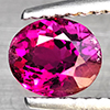 Natural Pink Tourmaline 1.11 Ct. Oval Shape 6.8 x 5.8 Mm Gemstone from Nigeria