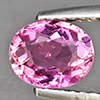 Natural Pink Tourmaline Gemstones 0.90 Ct. Oval Shape 6.9 x 5.5 Mm.