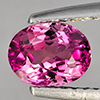 Natural Pink Tourmaline 0.94 Ct. Oval Shape 6.7 x 5.1 Mm Gemstone from Nigeria