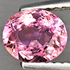 Natural Pink Tourmaline 0.96 Ct. Oval Shape 7 x 5.9 Mm Gemstones From Nigeria