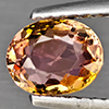 Natural Fancy Color Pink Tourmaline 0.93 Ct. Oval Shape 7 x 5.5 Mm Gemstones From Nigeria