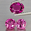 Natural Pink Tourmaline 1.85 Ct. 3 Pcs Mixed Shape Gemstone from Nigeria