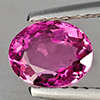 Natural Pink Tourmaline 0.83 Ct. Oval Shape 6.8 x 5.3 Mm Gemstones From Nigeria