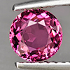 Natural Pink Tourmaline 0.89 Ct. Round Shape 6 Mm Gemstones From Nigeria