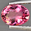 Natural Pink Tourmaline 1.06 Ct. Oval Shape 7.2 x 5.3 Mm Gemstones From Nigeria