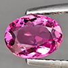 Natural Pink Tourmaline 1.00 Ct. Oval Shape 7 x 5.4 Mm Gemstones From Nigeria