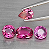 Natural Pink Tourmaline 2.82 Ct. 4 Pcs Mixed Shape Gemstones From Nigeria