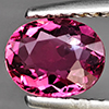 Natural Pink Tourmaline 0.94 Ct. Oval Shape 7 x 5.7 Mm Gemstones From Nigeria