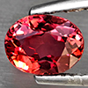 Natural Pink Tourmaline 1.32 Ct. Oval Shape 7.3 x 5.6 Mm Gemstones From Nigeria
