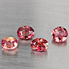 Natural Pink Tourmaline 2.38 Ct. 4 Pcs Mixed Shape Gemstones From Nigeria