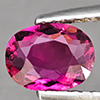 Natural Pink Tourmaline 0.85 Ct. Oval Shape 7.3 x 5.6 Mm Gemstones From Nigeria