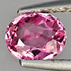 Natural Pink Tourmaline 0.78 Ct. Oval Shape 6.5 x 3.8 Mm Gemstones From Nigeria