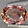 Natural Fancy Color Pink Tourmaline 0.75 Ct. Oval Shape 6.7 x 4.7 Mm Gemstones From Nigeria