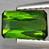 Natural Green Tourmaline Gemstones 0.93 Ct. Octagon Shape 7.5 x 4.7 Mm.