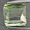 Natural Green Tourmaline Gemstones 1.33 Ct. Octagon Shape 5.9 x 5.8 Mm.