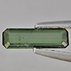Natural Green Tourmaline Gemstones 0.48 Ct. Octagon Shape 9.5 x 3 Mm. Natural Green Tourmaline Gemstones 0.48 Ct. Octagon Shape 9.5 x 3 Mm.