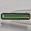 Natural Green Tourmaline Gemstones 1.04 Ct. Octagon Shape 13.7 x 3.7 Mm. Natural Green Tourmaline Gemstones 1.04 Ct. Octagon Shape 13.7 x 3.7 Mm.