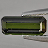 Natural Green Tourmaline Gemstones 0.62 Ct. Octagon Shape 8.3 x 3.4 Mm. Natural Green Tourmaline Gemstones 0.62 Ct. Octagon Shape 8.3 x 3.4 Mm.