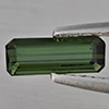 Natural Green Tourmaline Gemstones 0.69 Ct. Octagon Shape 8.6 x 3.2 Mm. Natural Green Tourmaline Gemstones 0.69 Ct. Octagon Shape 8.6 x 3.2 Mm.