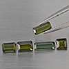 Natural Green Tourmaline Gemstones 2.02 Ct. 5 Pcs. Octagon Shape And Mixed Size Natural Green Tourmaline Gemstones 2.02 Ct. 5 Pcs. Octagon Shape And Mixed Size